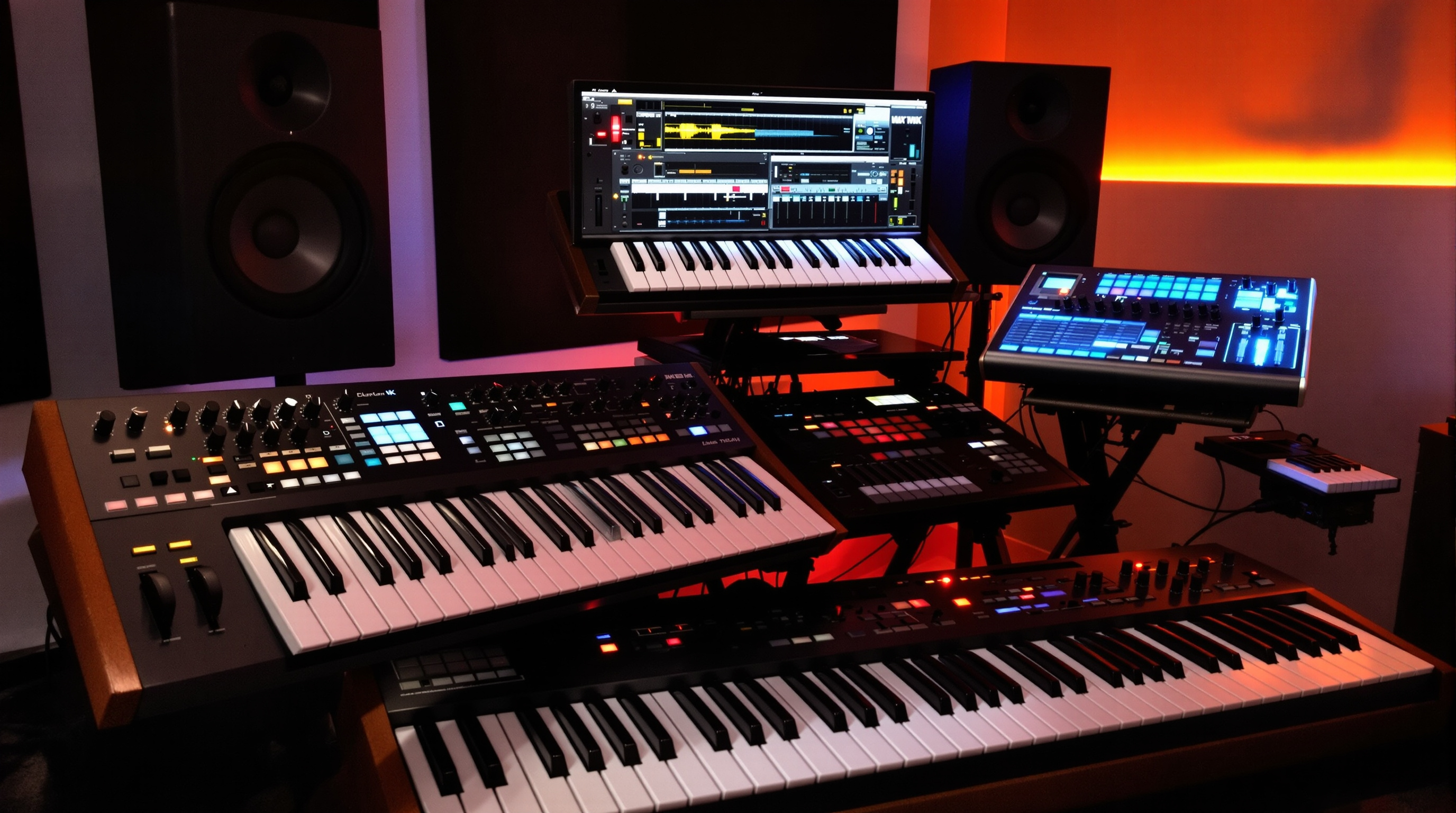 Keyboards and synthesizers